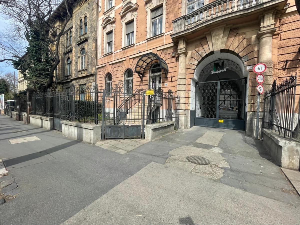 Inbp110 Studio Apartment #Freeparking Boedapest Buitenkant foto